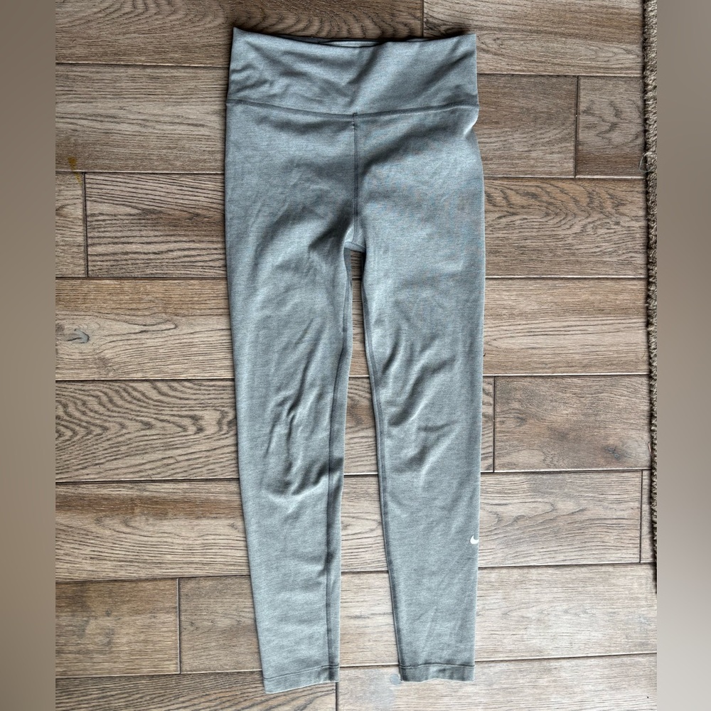 Nike One Big Kids’ (Girls') Dri-FIT High-Waisted Leggings Medium - Picture 7 of 11